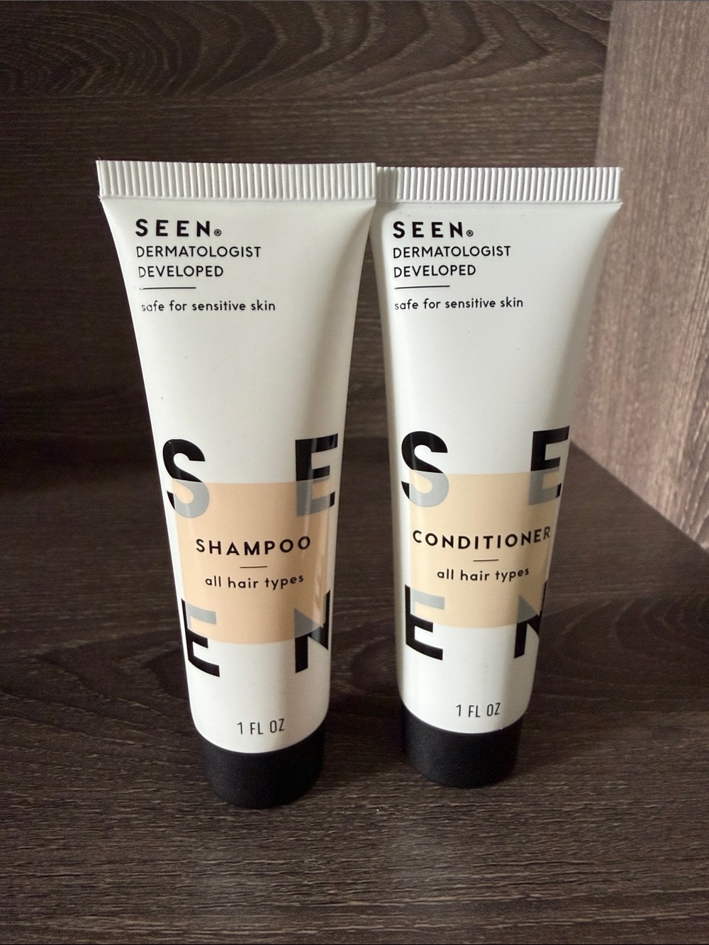 ❤️$9 NWT SEEN Shampoo & Conditioner Travel Size Set 1oz Each